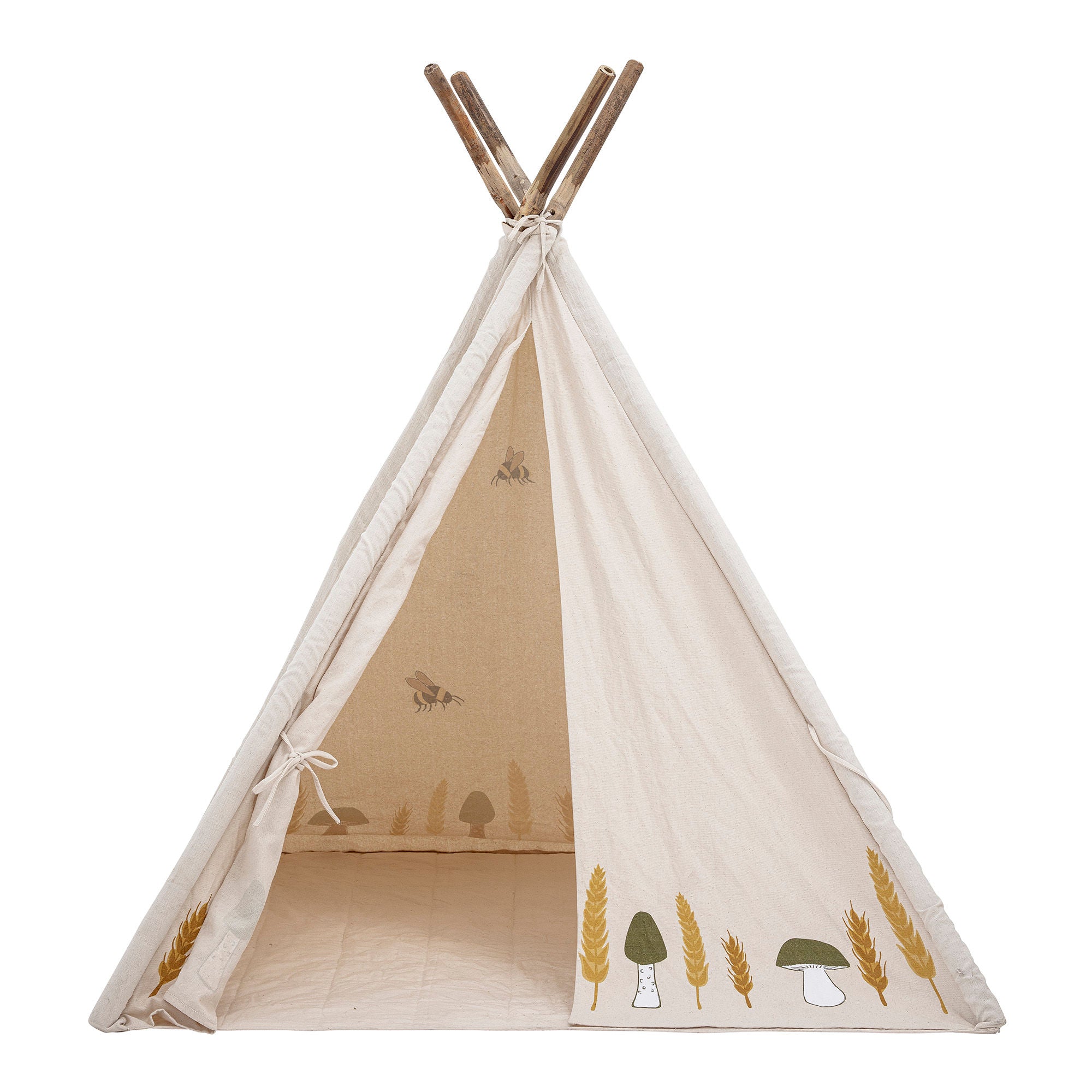 Bloomingville MINI Millo Kinder Tipi, Naturel, Coton