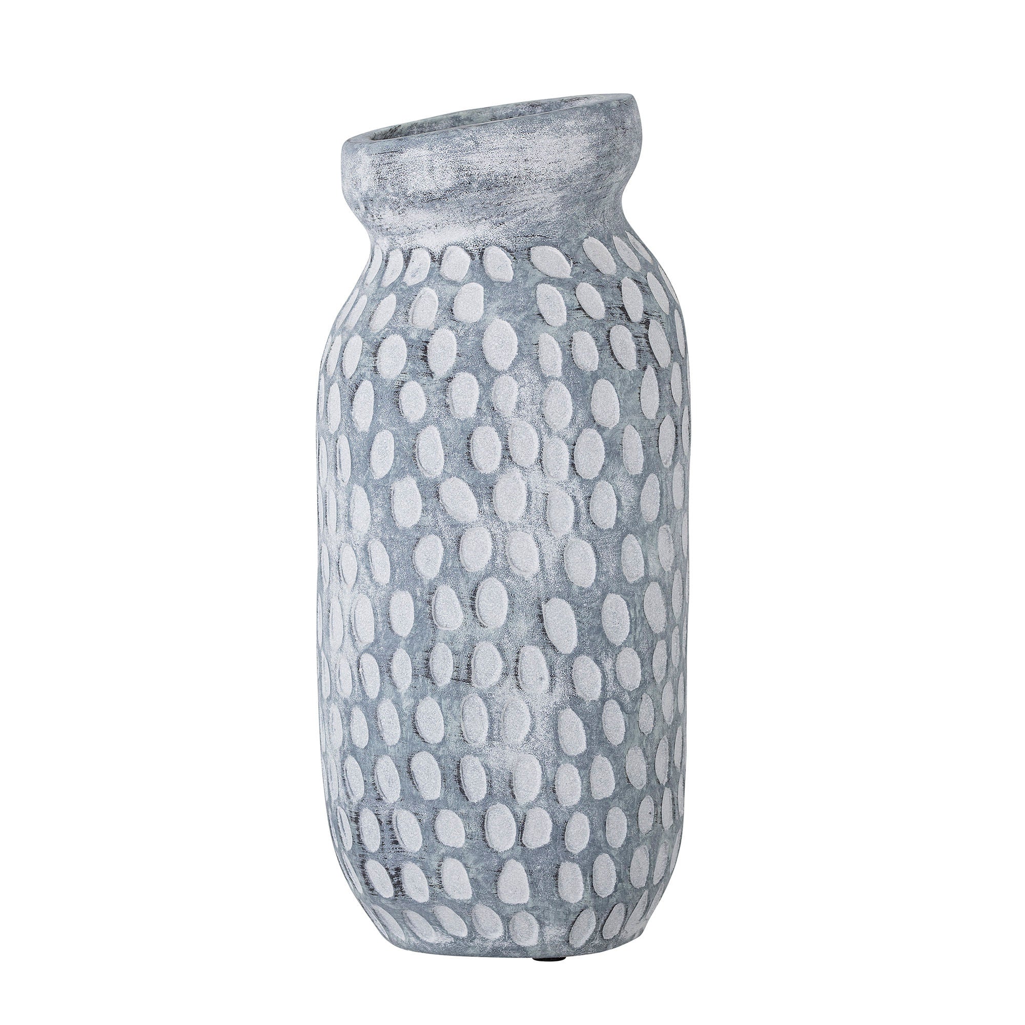 Blooming ville Jac Deco Vase, Blau, Keramik