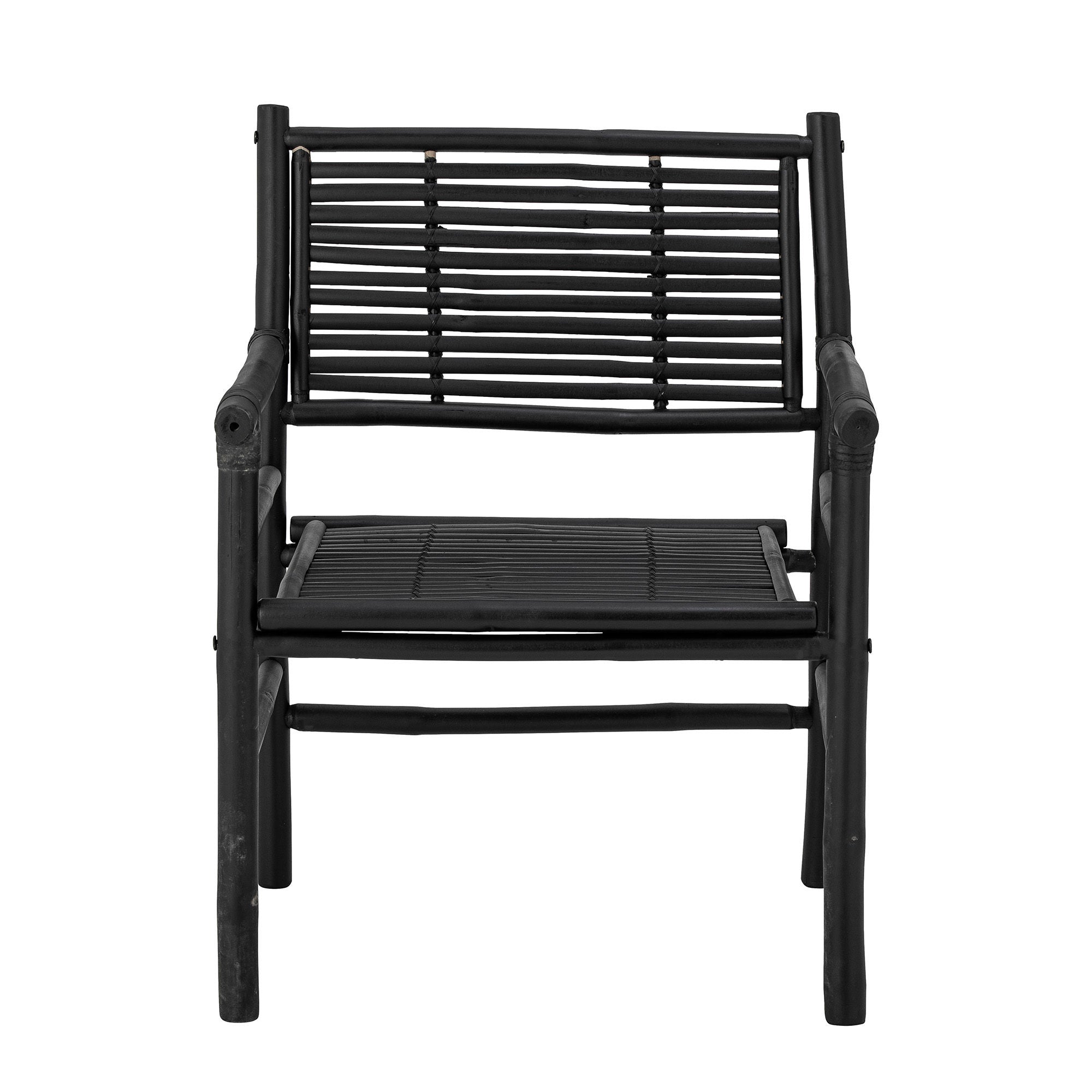 Bloomingville Chaise Coen, Noir, Bambou