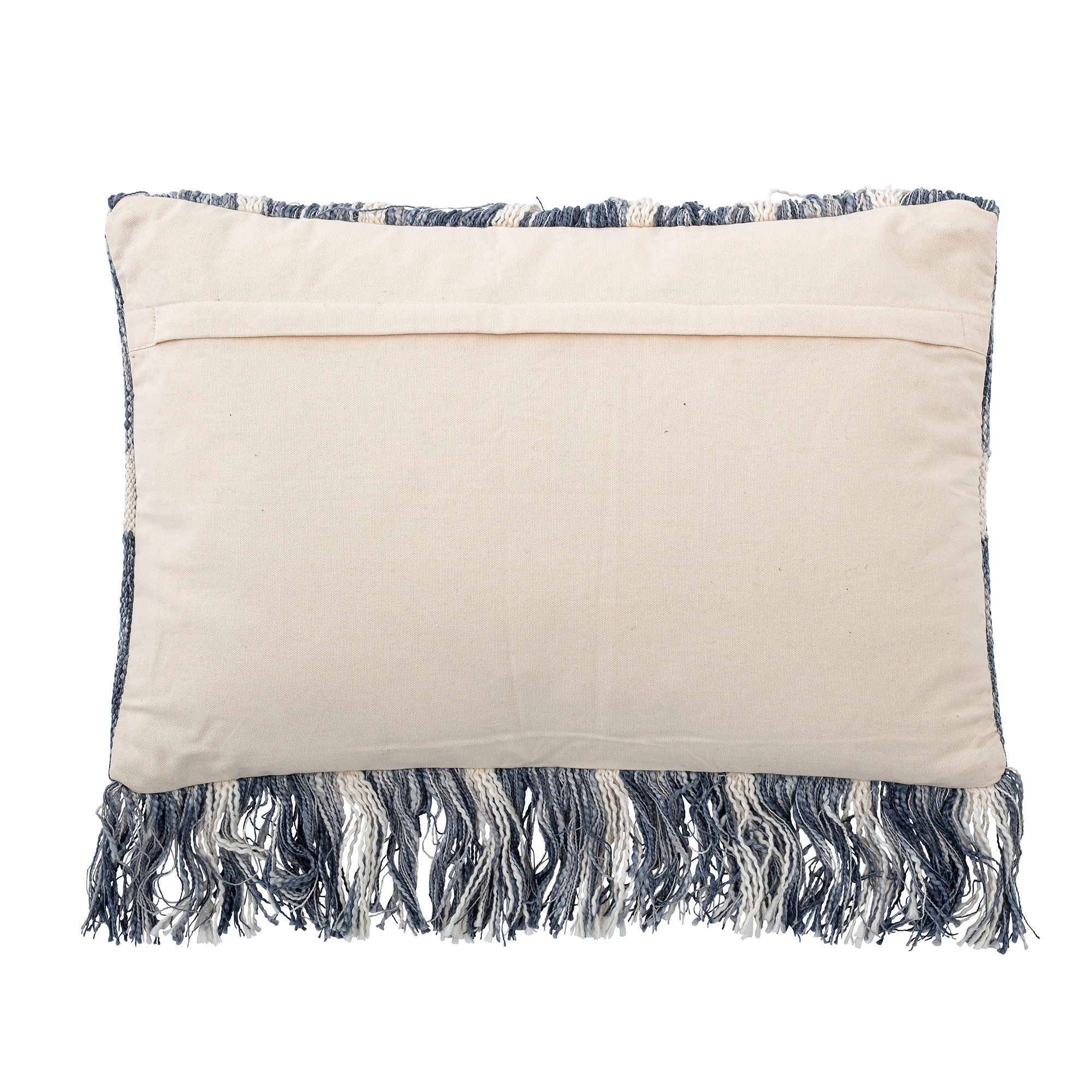 Bloomingville Ofure Coussin, Bleu, Coton