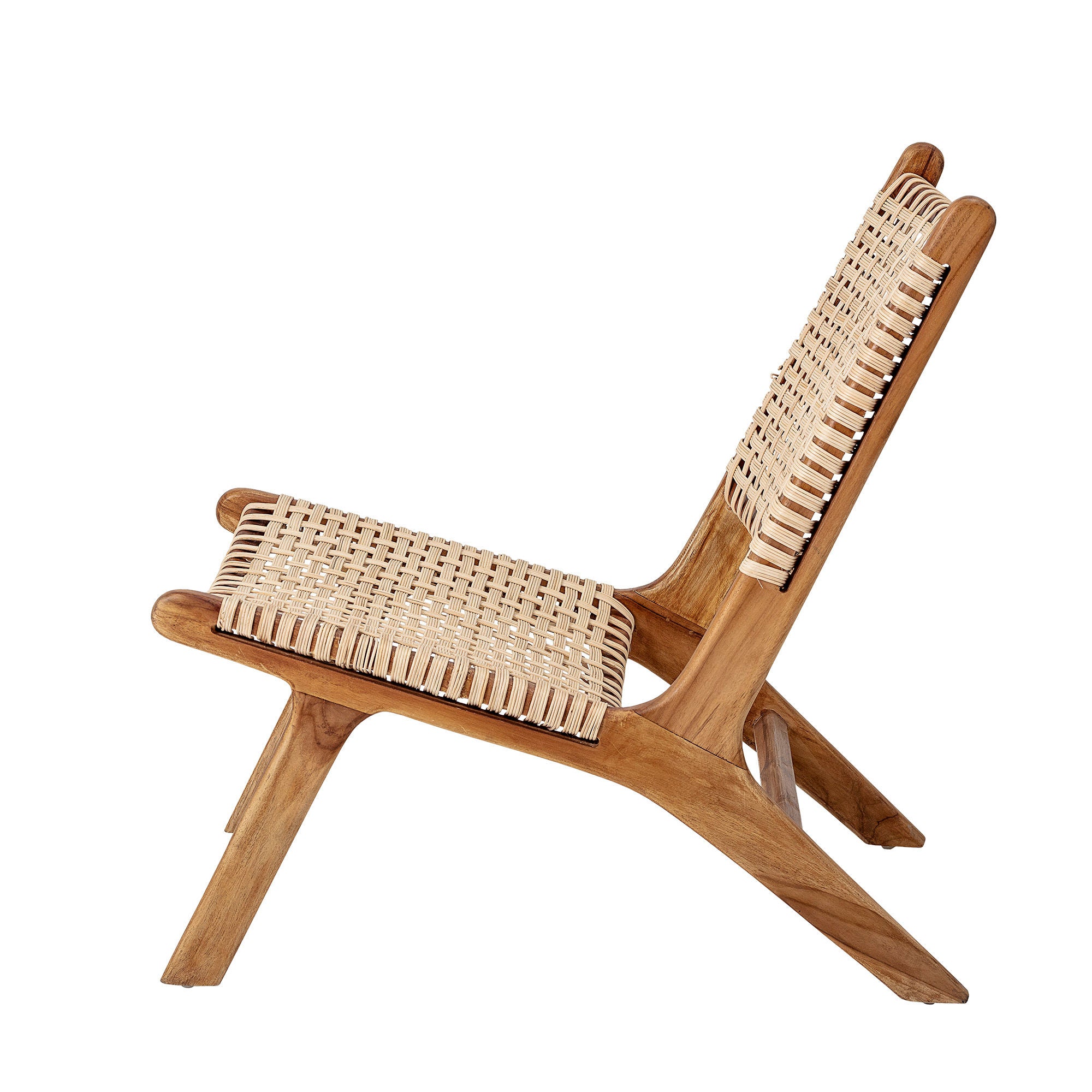 Blooming ville Keila Lounge Chair, Natur, Teakholz