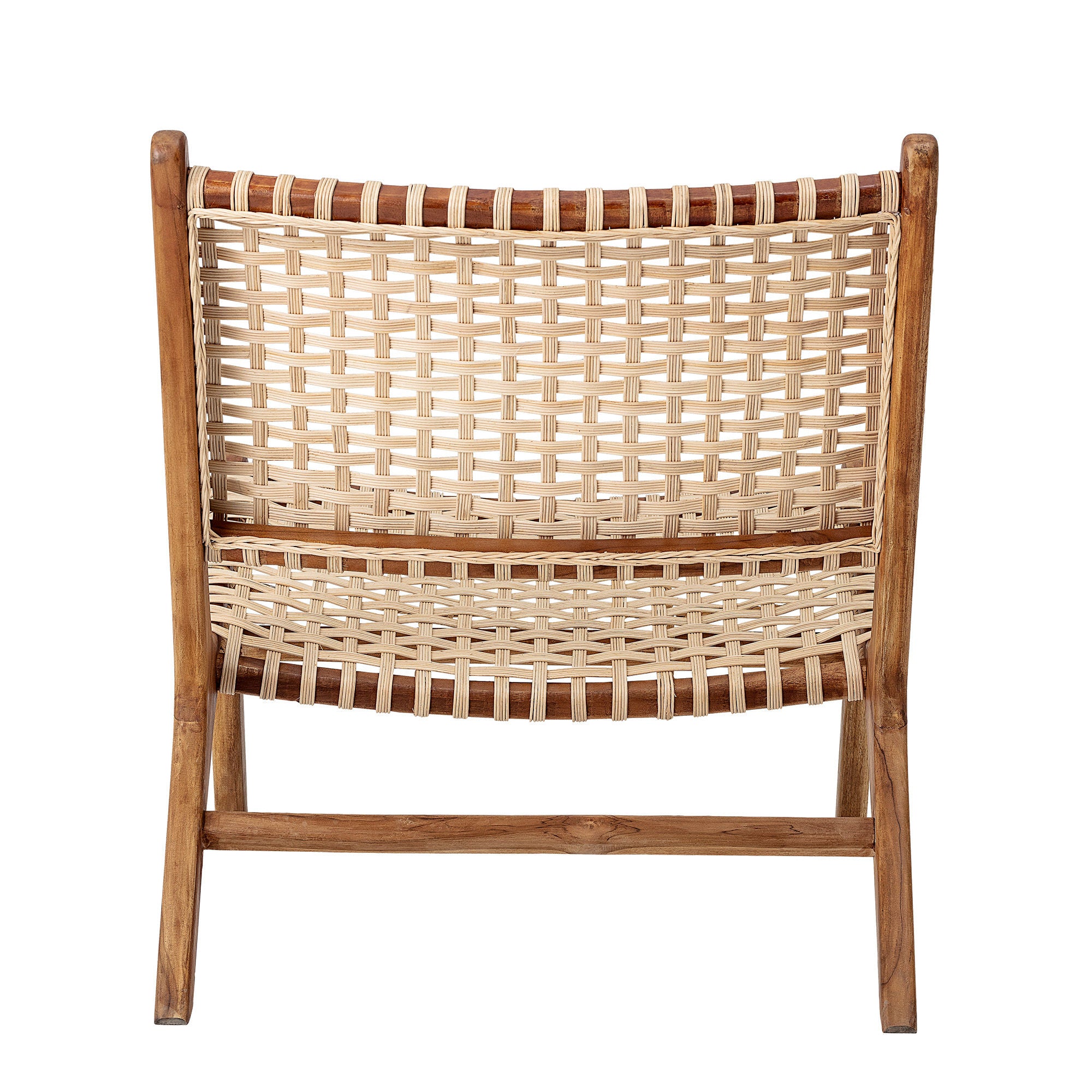 Bloomingville Keila Lounge Chair, Naturel, Bois de teck