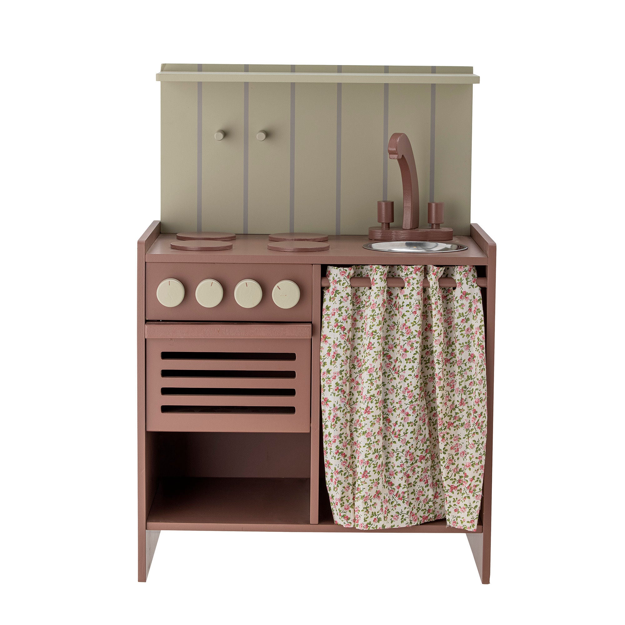 Bloomingville MINI Pippi Mini Kachel, Bruin, MDF