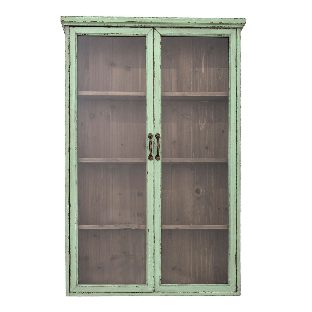 Creative Collection Armoire Hazem, vert, bois de tilleul