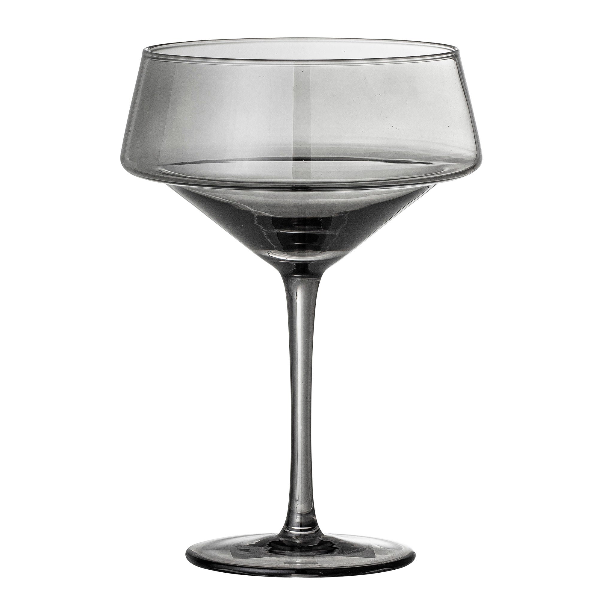 Bloomingville Yvette Verre à Cocktail, Gris, Verre