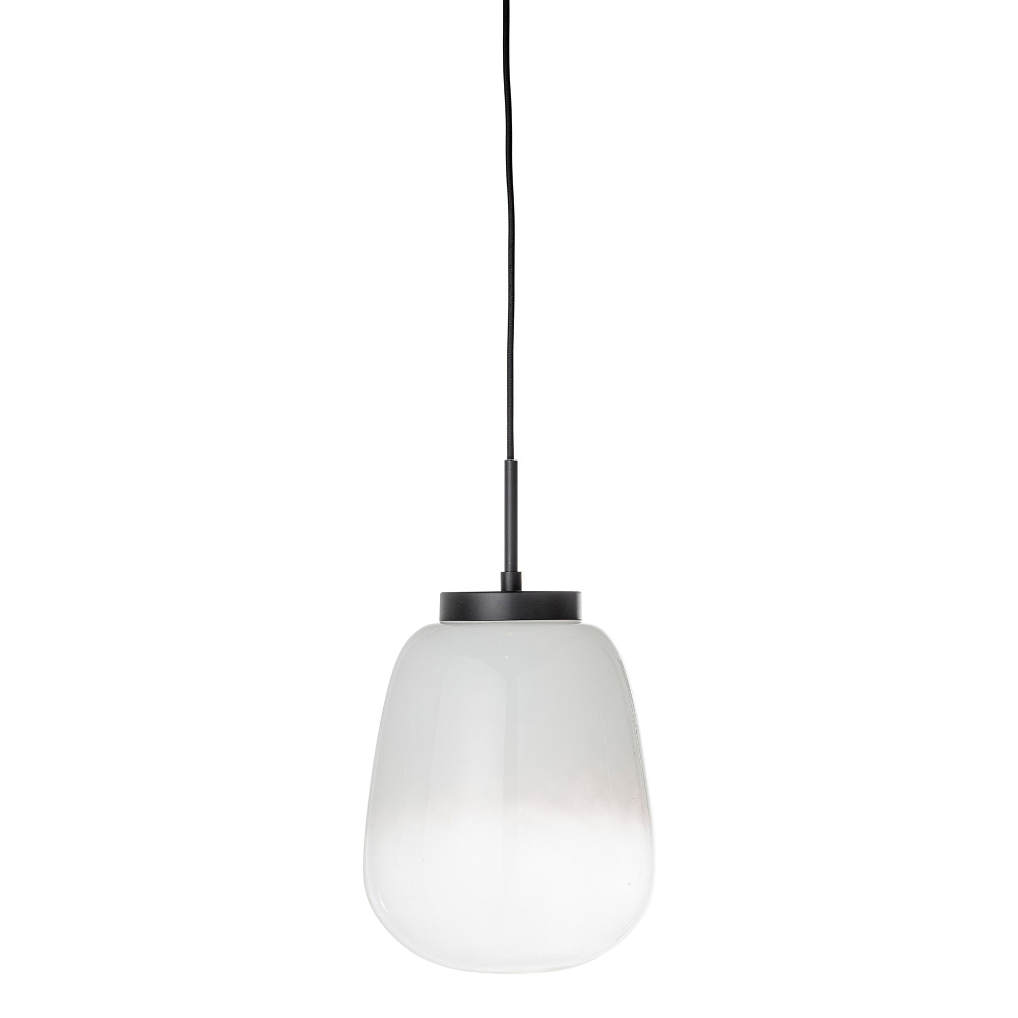 Bloomingville Ece Hanglamp, Wit, Glas