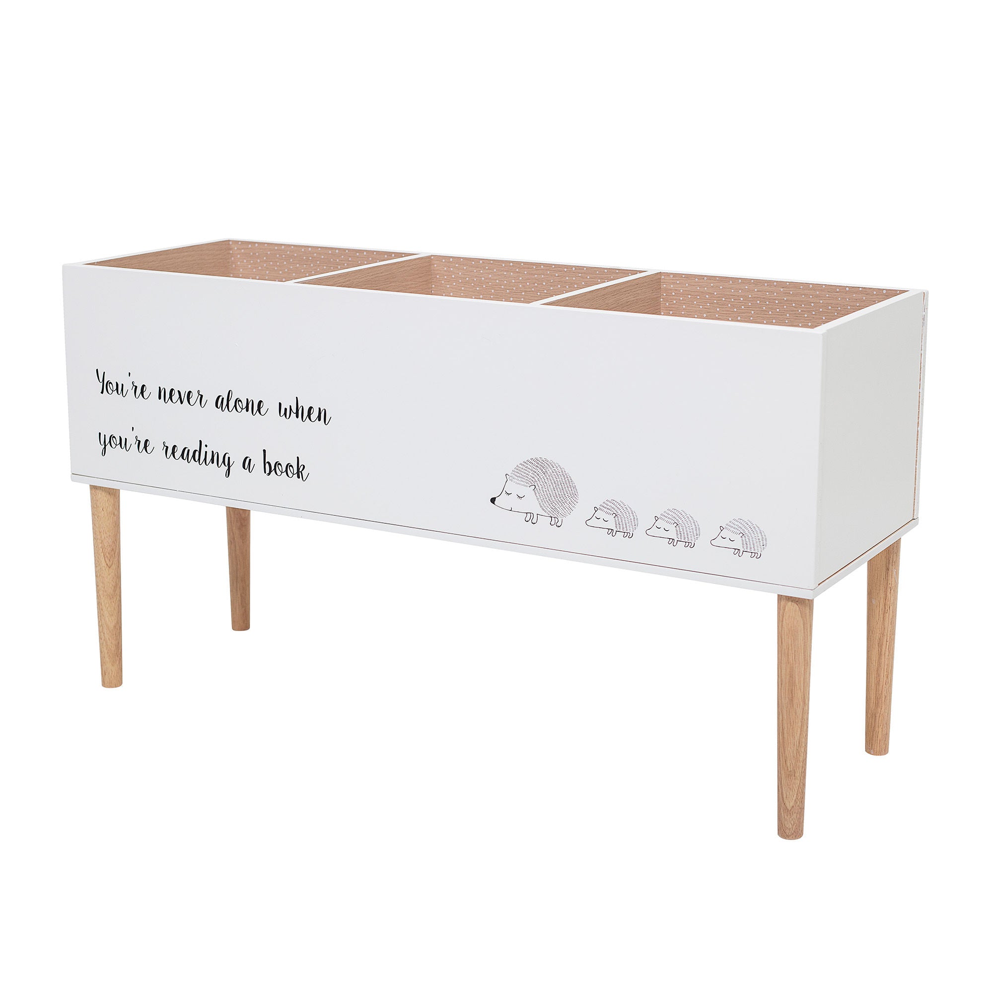 Blooming ville MINI Salam Buch Standard, Weiß, MDF