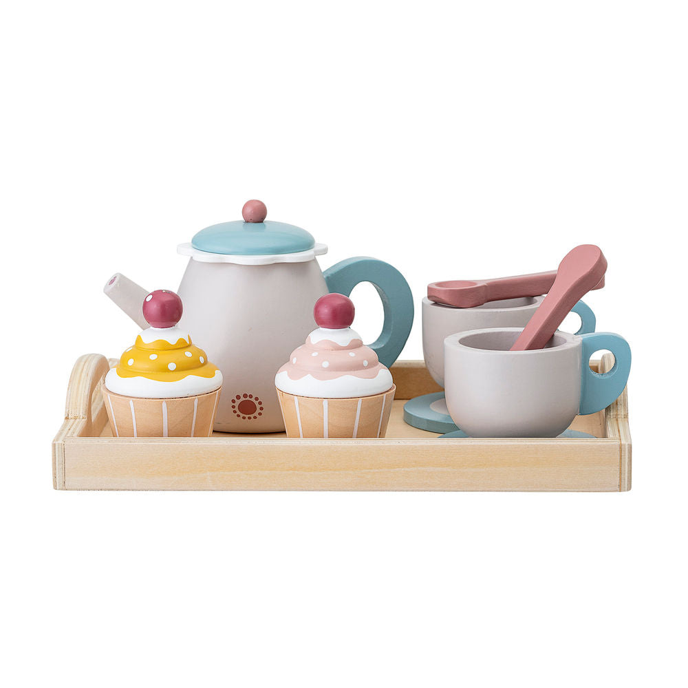 Bloomingville MINI Gentrim Playset, Nourriture, Gris, FSC®100% Contreplaqué