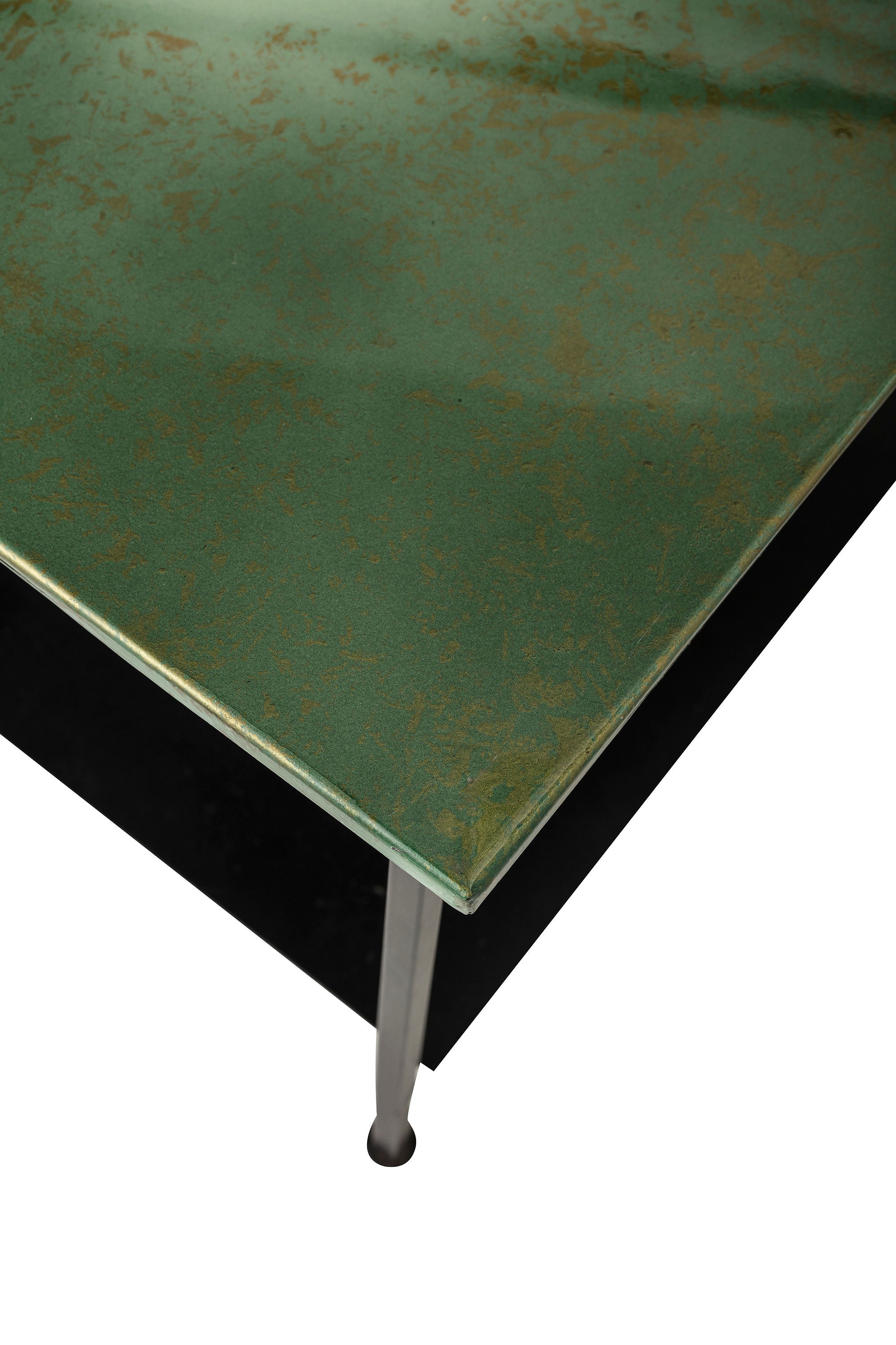 Bloomingville Bene Table basse, Vert, Métal