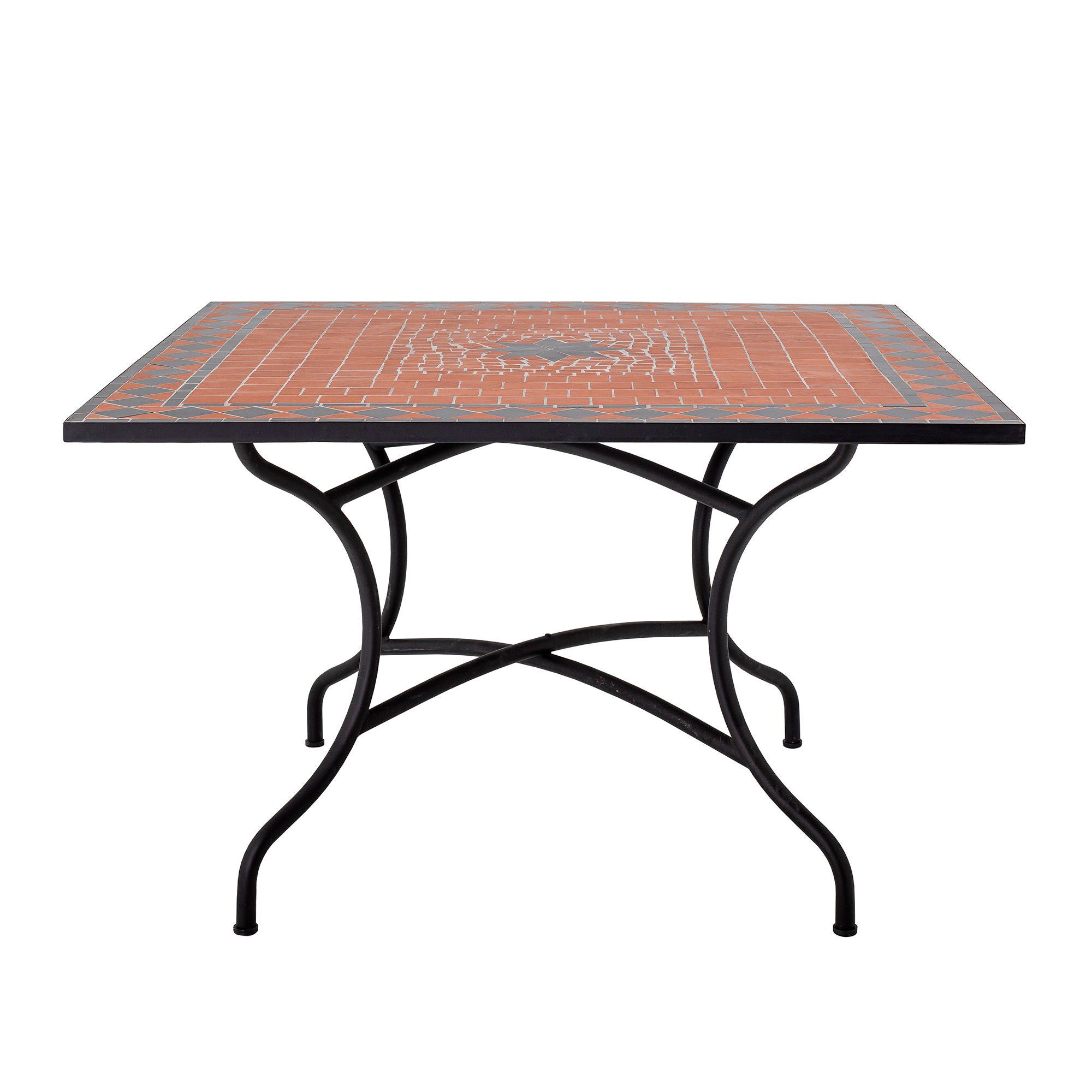 Mesa de Comedor Hellen, Rojo, Piedra Creative Collection