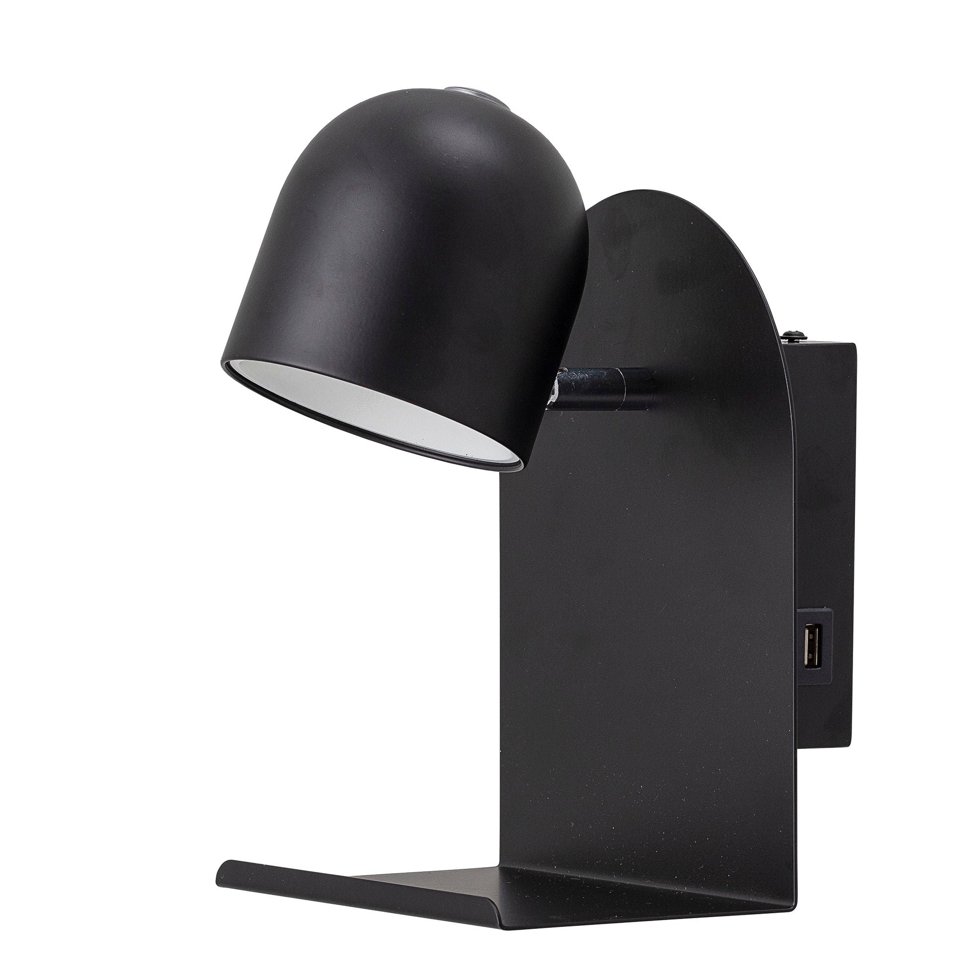 Bloomingville Qasim Wandlamp, Zwart, Metaal