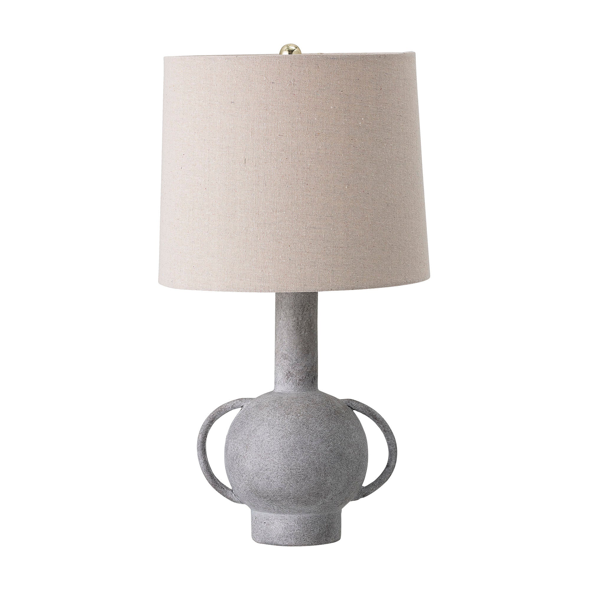 Bloomingville Lampe de table Kean, Gris, Terracotta