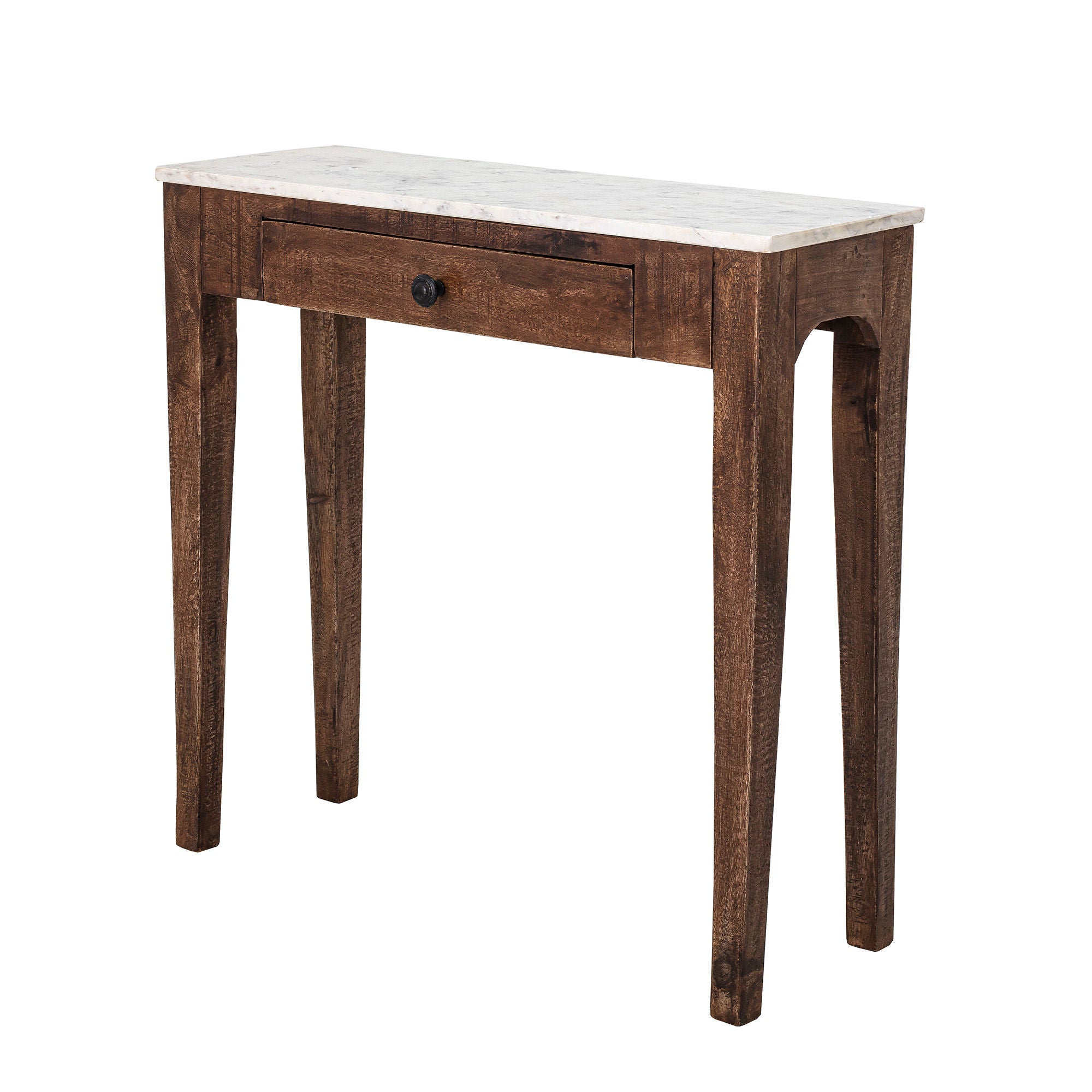 Creative Collection Hauge table d'appoint, brun, marbre