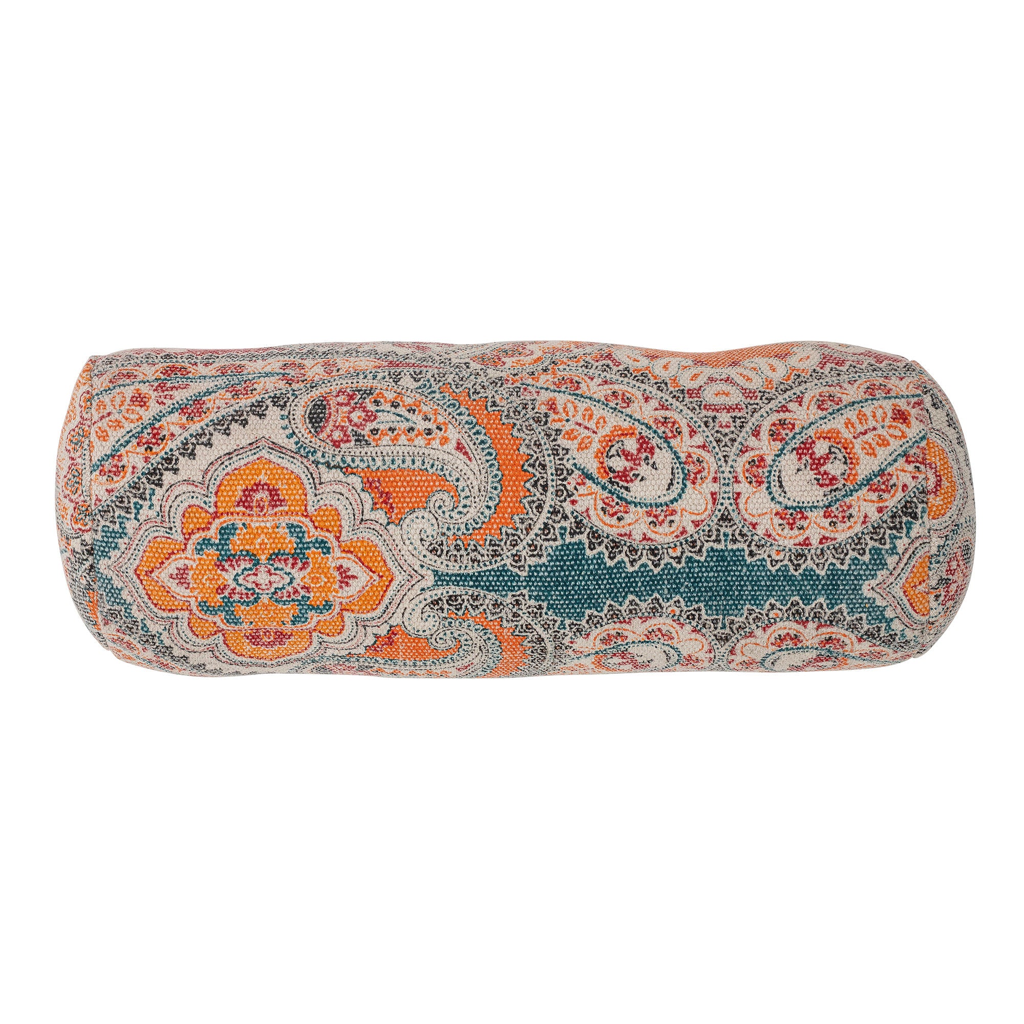 Bloomingville Coussin Barri, Orange, Coton