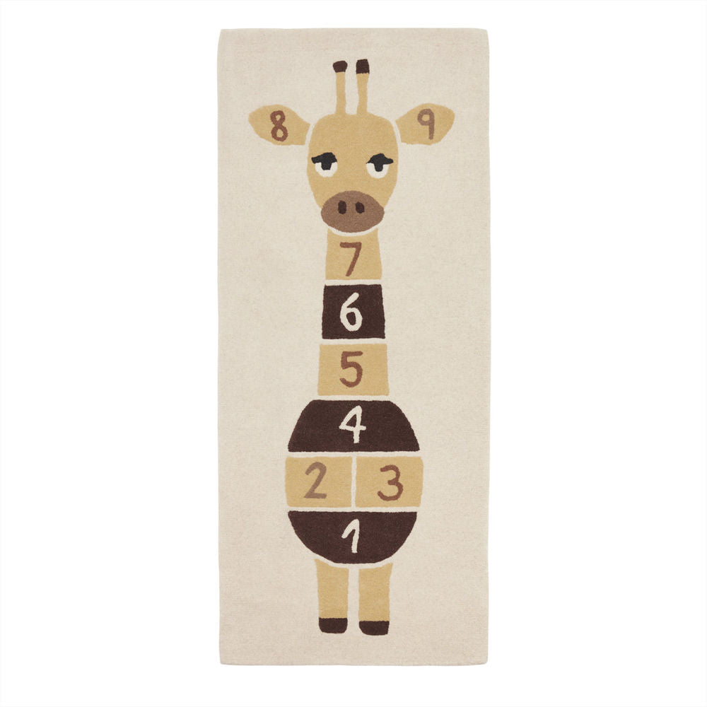 OYOY MINI Giraffe Hop scotch Teppich