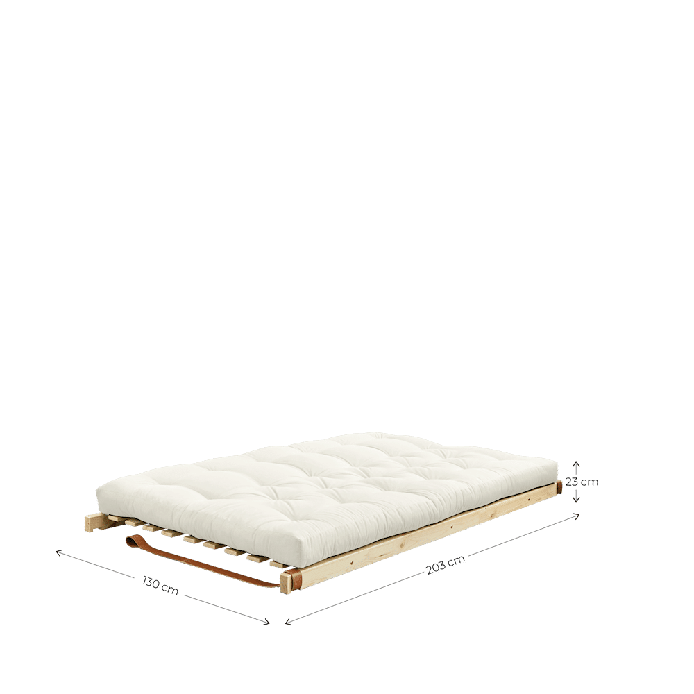 Karup Design SAUT CLAIR LAQUÉ W. MATELAS MIXTE 5 COUCHES BEIGE