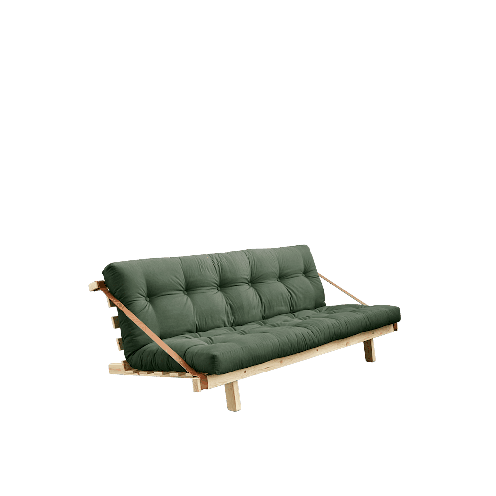 Karup Design SAUT CLAIR LAQUÉ W. MATELAS MIXTE 5 COUCHES VERT OLIVE