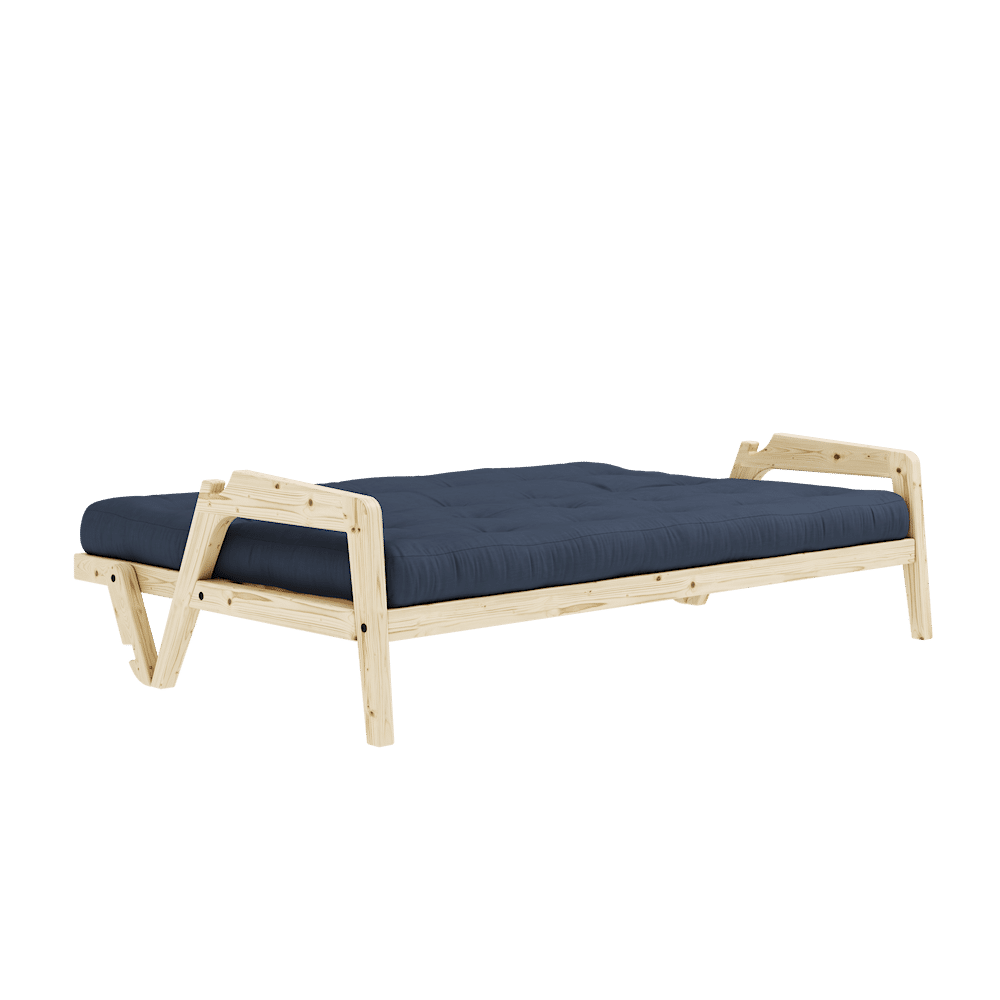 Karup Design SAISIR CLAIR LAQUE W. MATELAS MIXTE 5 COUCHES MARINE