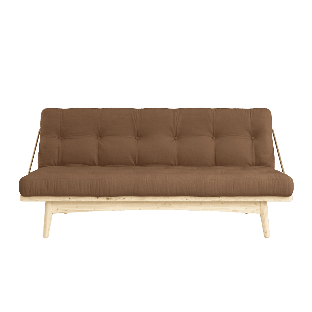 FOLK CLAIR LAQUE W. MATELAS MIXTE 5 COUCHES MOCCAA