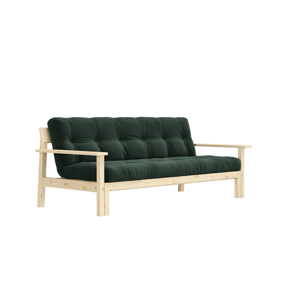 Le concepteur DÉBOUT CLAIR LAQUÉ W. MATELAS MIXTE 5 COUCHES ALGUE