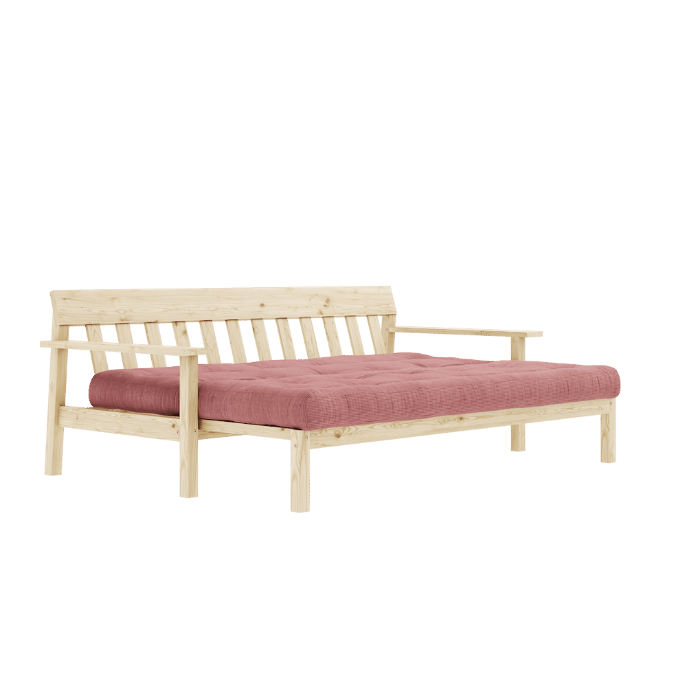 Le concepteur DÉBOUT CLAIR LAQUÉ W. MATELAS MIXTE 5 COUCHES SORBET