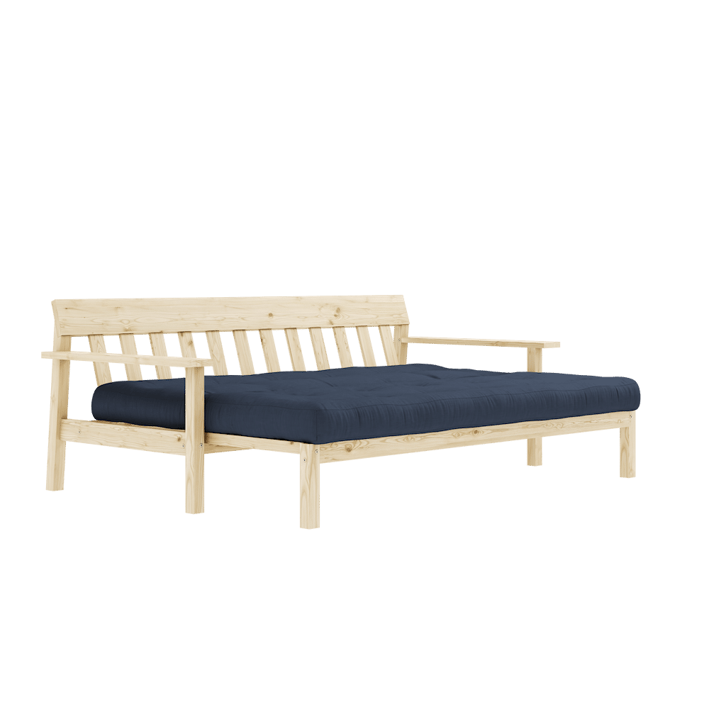 Le concepteur DÉBOUT CLAIR LAQUÉ W. MATELAS MIXTE 5 COUCHES MARINE