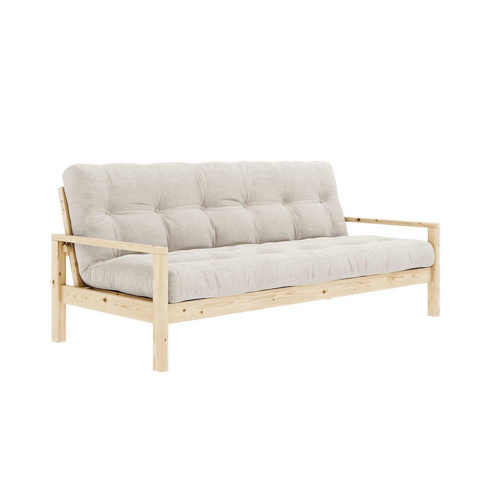 Designer BOUTON CLAIR LAQUÉ W. MATELAS MIXTE 5 COUCHES IVOIRE