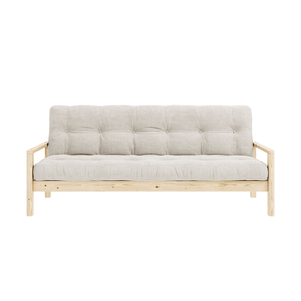 Designer BOUTON CLAIR LAQUÉ W. MATELAS MIXTE 5 COUCHES IVOIRE