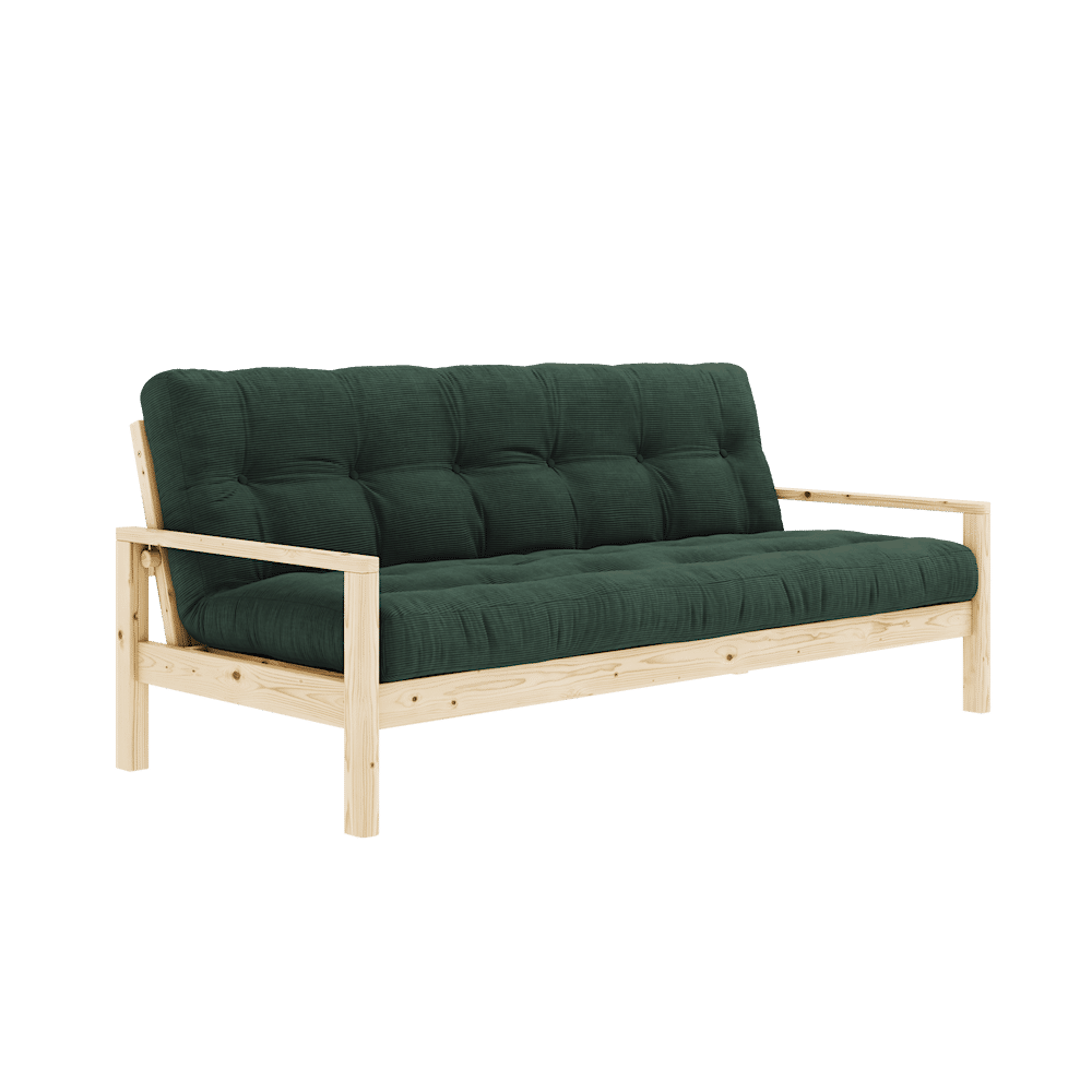 Designer BOUTON CLAIR LAQUÉ W. MATELAS MIXTE 5 COUCHES ALGUE