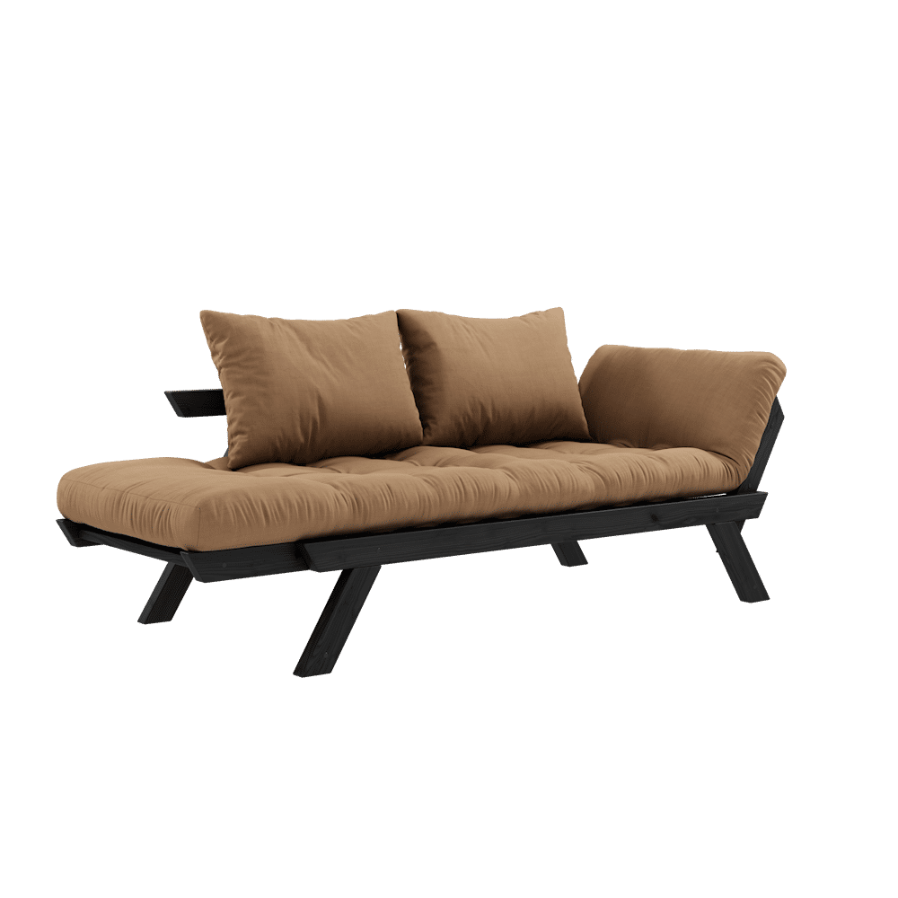 Designer BEBOP NOIR LAQUÉ W. MATELAS MIXTE 4 COUCHES MOCCAA