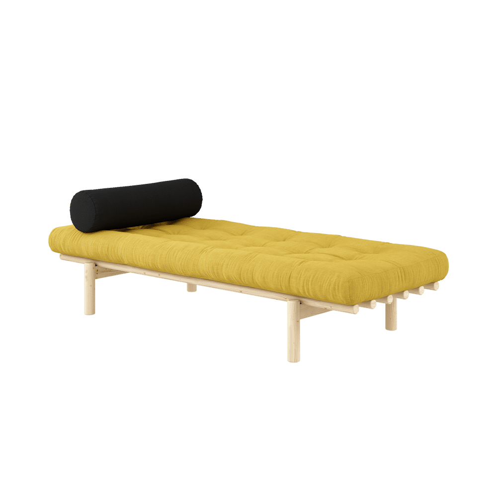 Karup Design NEXT DAYBED CLEAR LACQUERED W. 4-LAYER MIXED MATTRESS HONEY