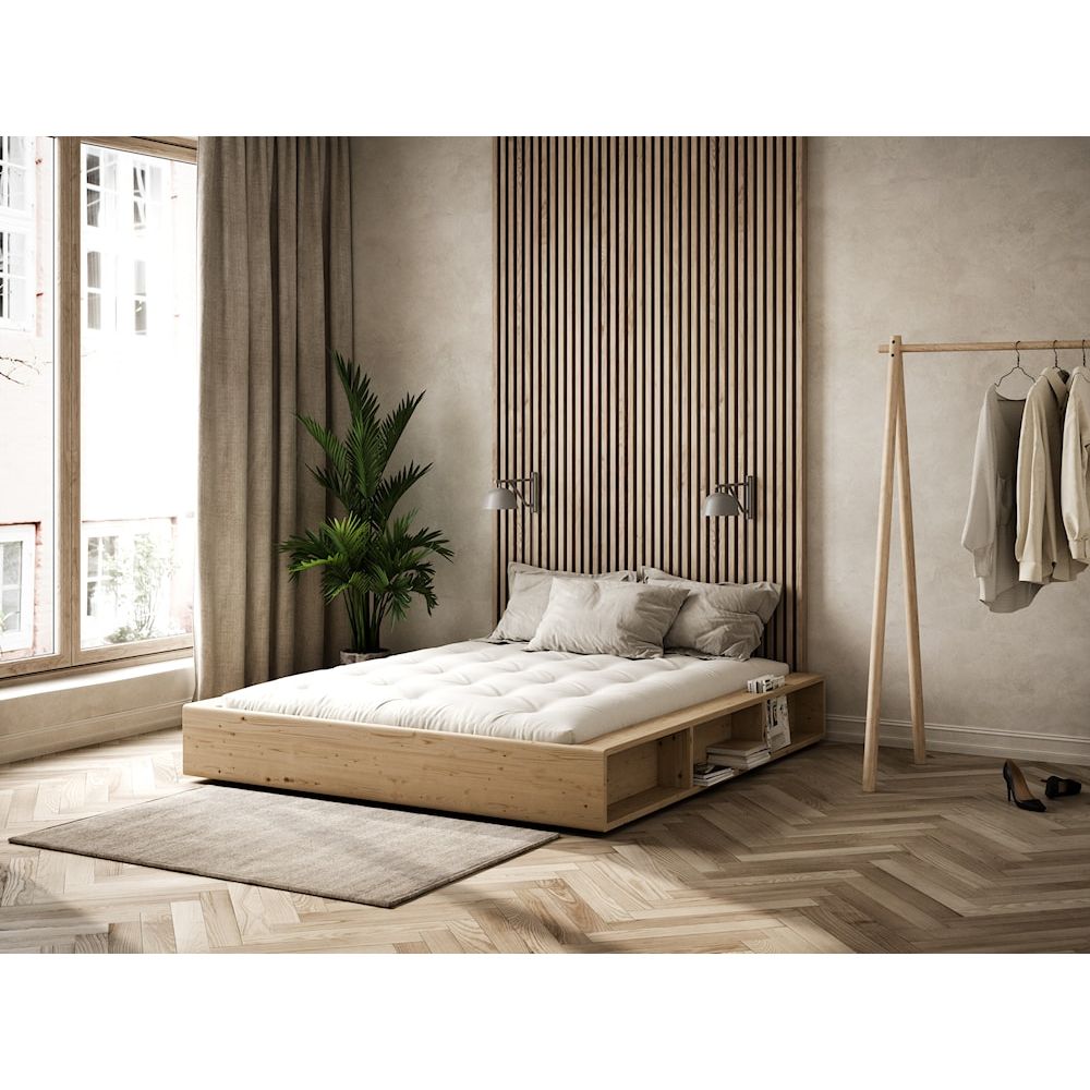 Karup Design ZIGGY BED CLEAR LACQUERED 180 X 200