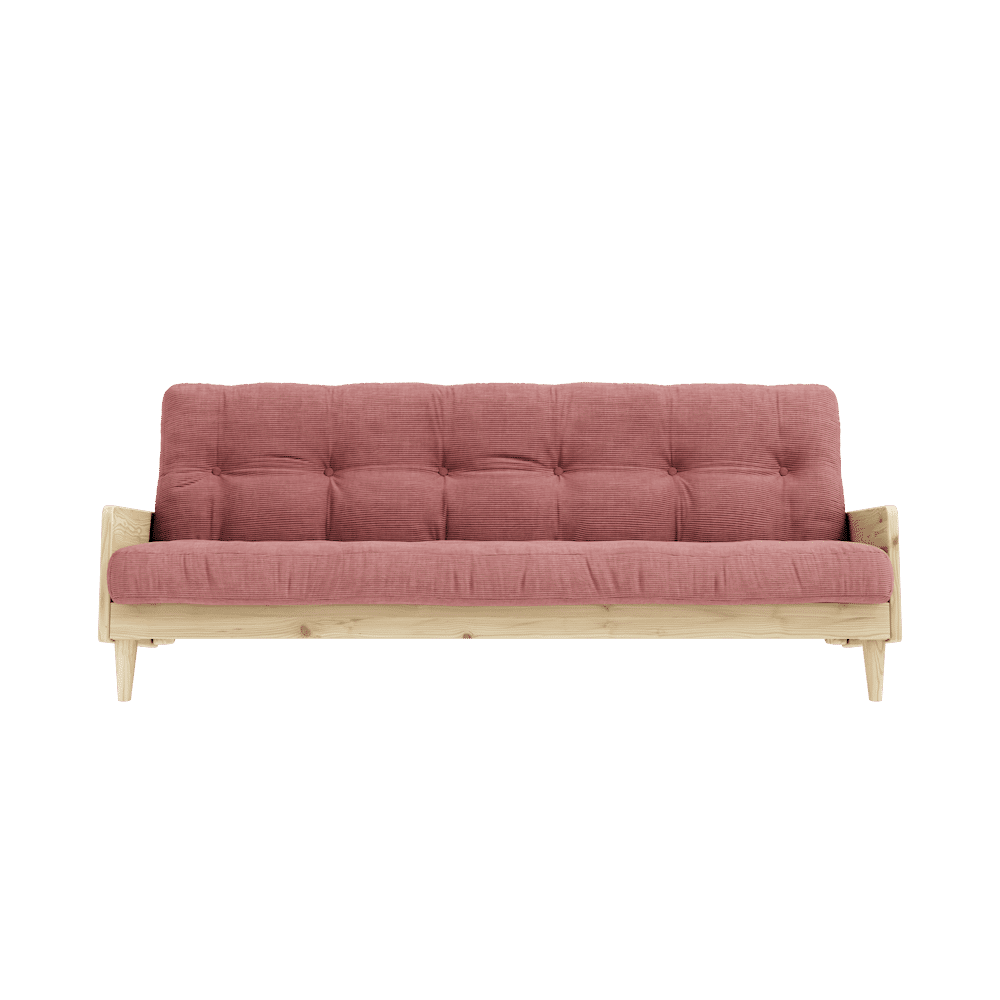 Karup Design INDIE CLAIR LAQUÉ W. MATELAS MIXTE 5 COUCHES SORBET ROSE