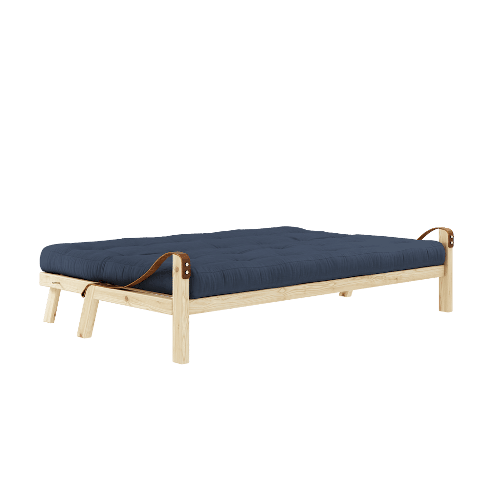 Karup Design POETRY CLEAR LACQUERED W. 5-LAYER MIXED MATTRESS NAVY