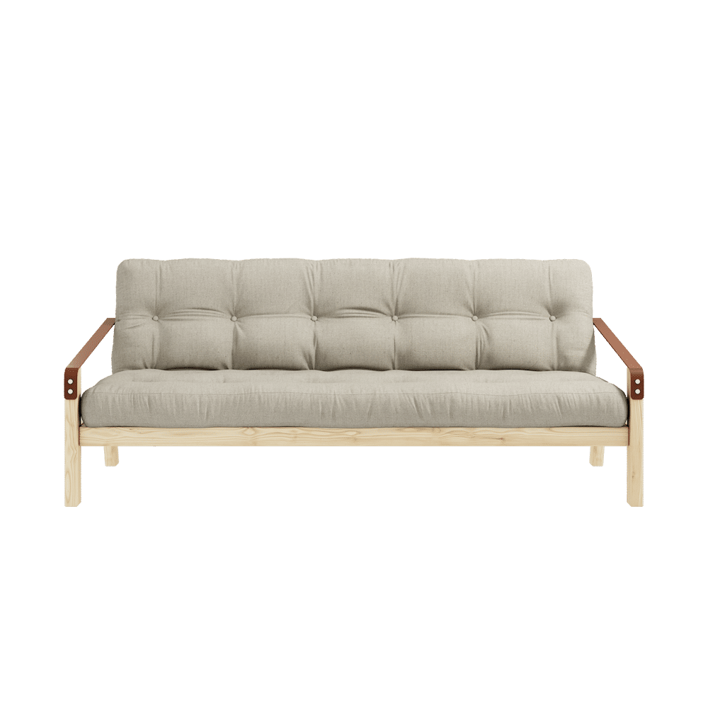 Karup Design POÉSIE CLAIR LAQUÉ W. 5-COUCHE MIXTE MATELAS LIN