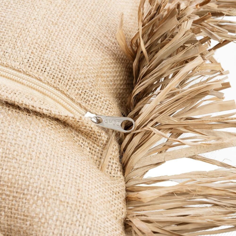 Bazar Bizar The Jute Bonita Cushion Cover - Natural - 30x50