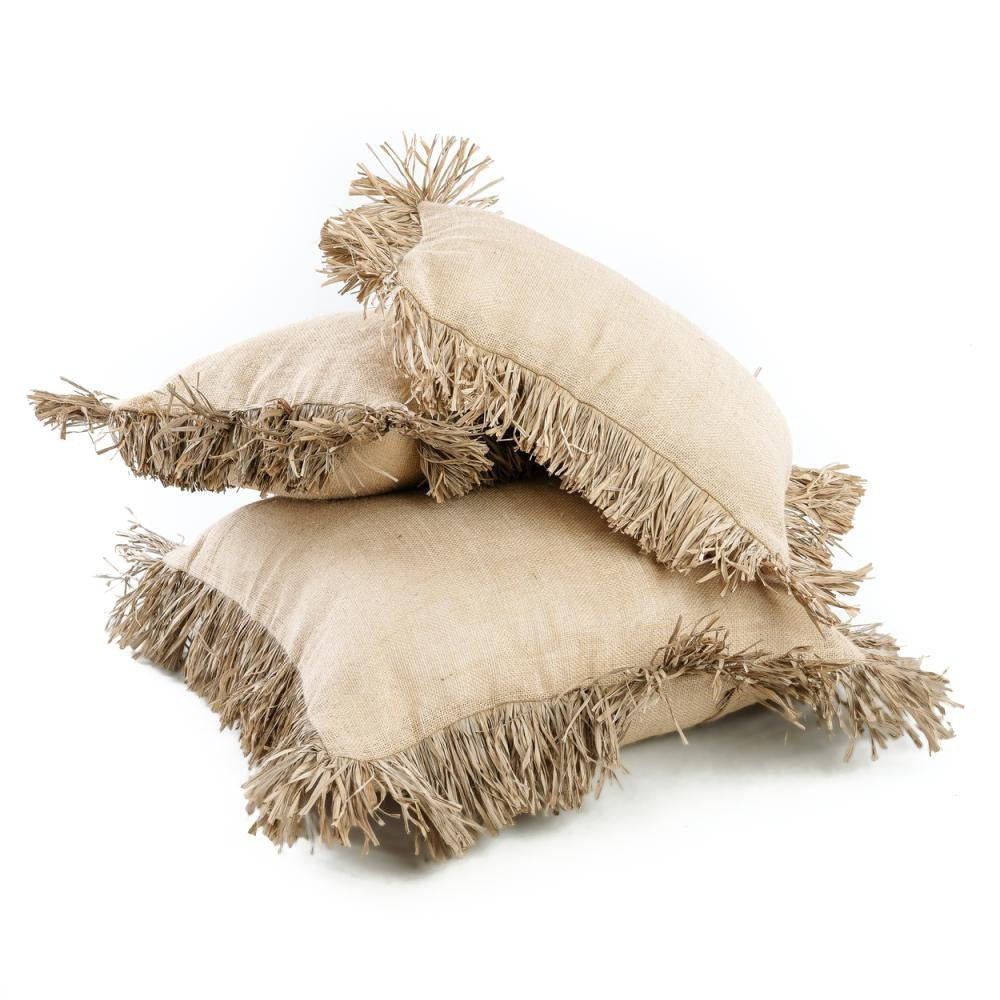 Bazar Bizar The Jute Bonita Cushion Cover - Natural - 30x50