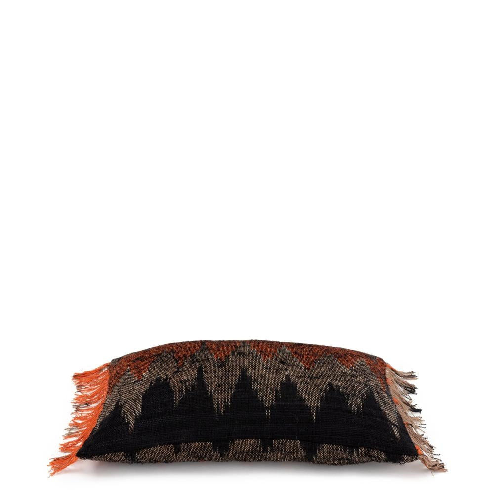 Bazar Bizar De Oh My Gee Housse de Coussin - Noir Orange - 30x50