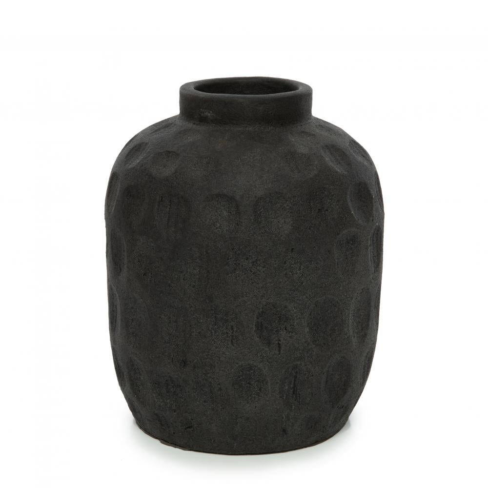 Bazar Bizarre Die Hip Vase-Schwarz-L