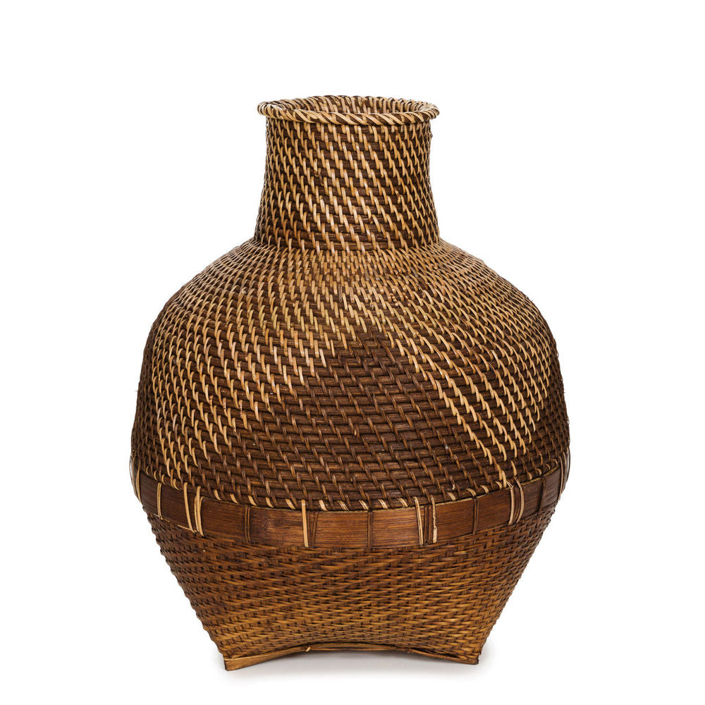 Bazar Bizarre Le Vase Colonial-Brun Naturel