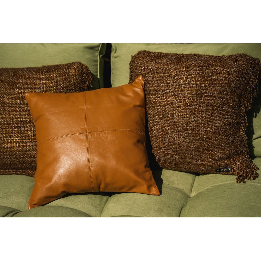 Bazar Bizarre Das Oh My Gee Kissen Cover-Brown-40x40