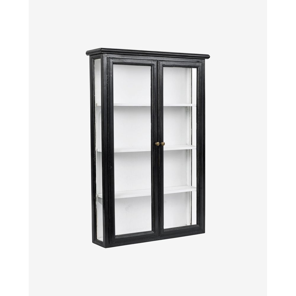 Nordal A/S CLASSIC Wandschrank, doppelt, schwarz