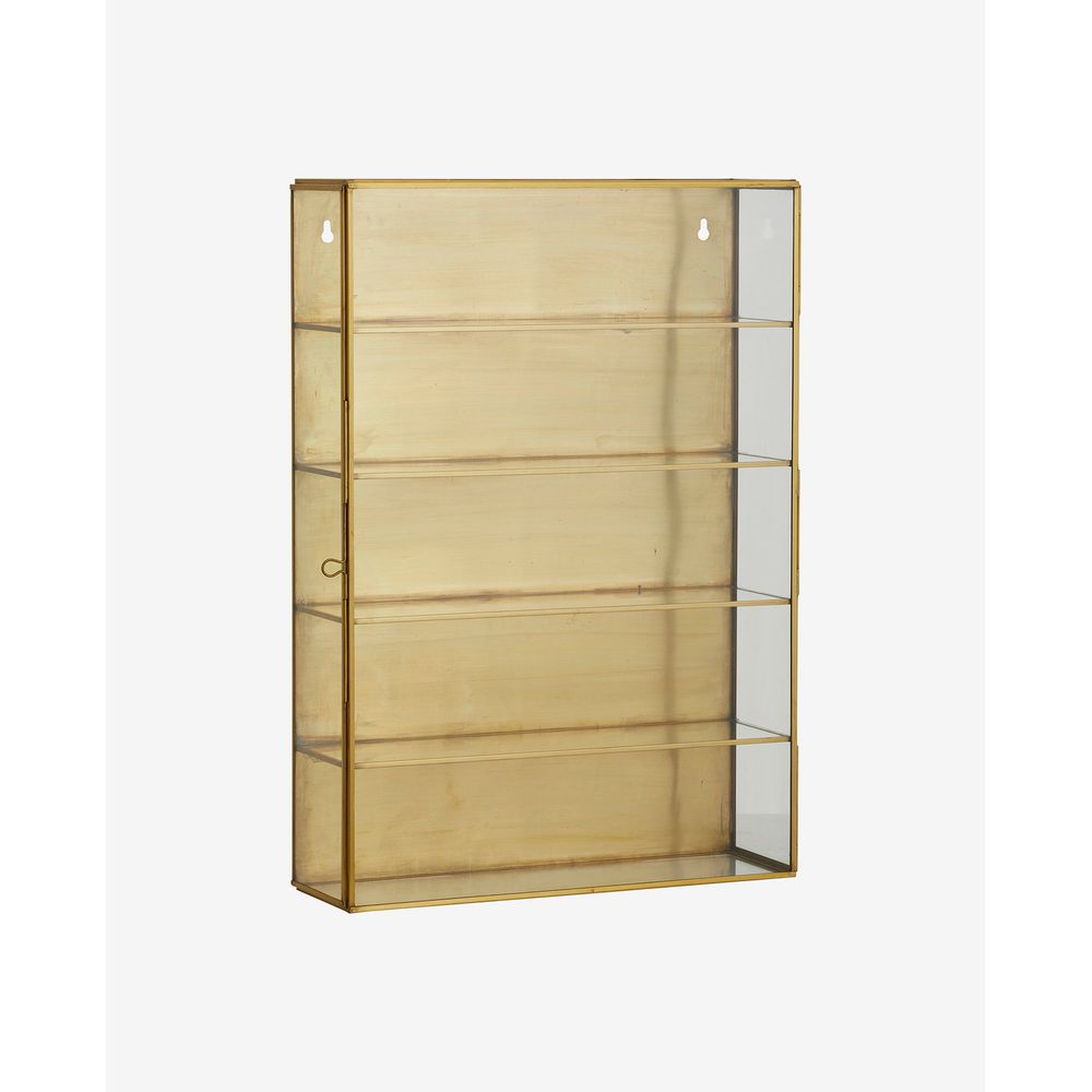 Nordal A/S ADA Wandschrank, M, 4 Regale, Gold