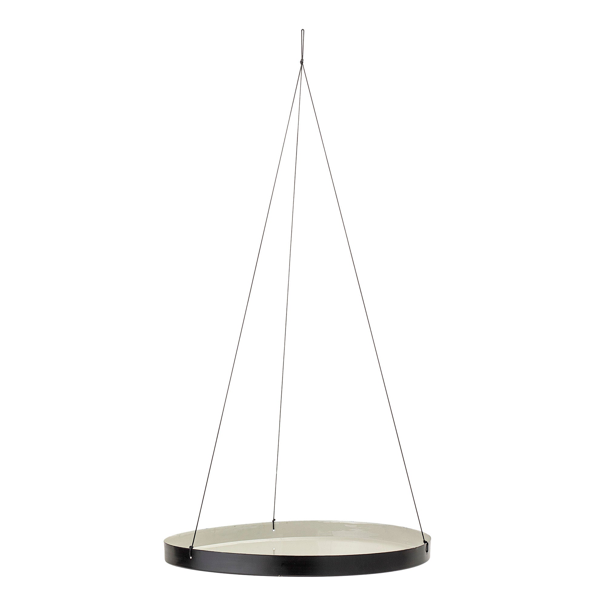 Bloomingville Colgante de planta Junny, gris, metal