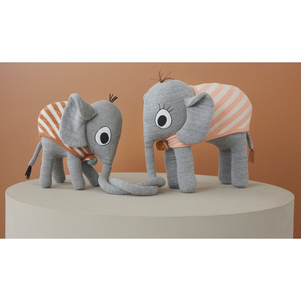 OYOY MINI Ramboline Olifant - Gris