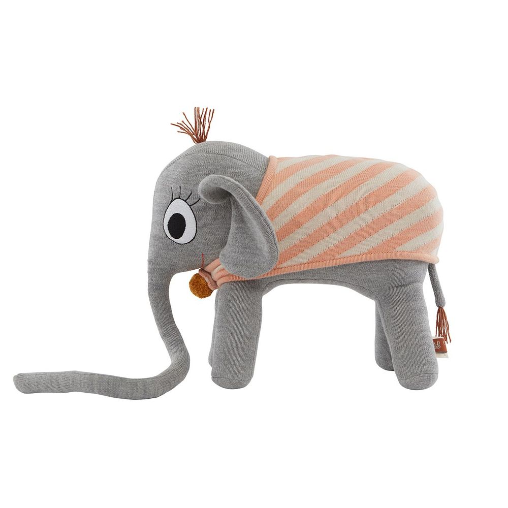 OYOY MINI Ramboline Olifant - Gris