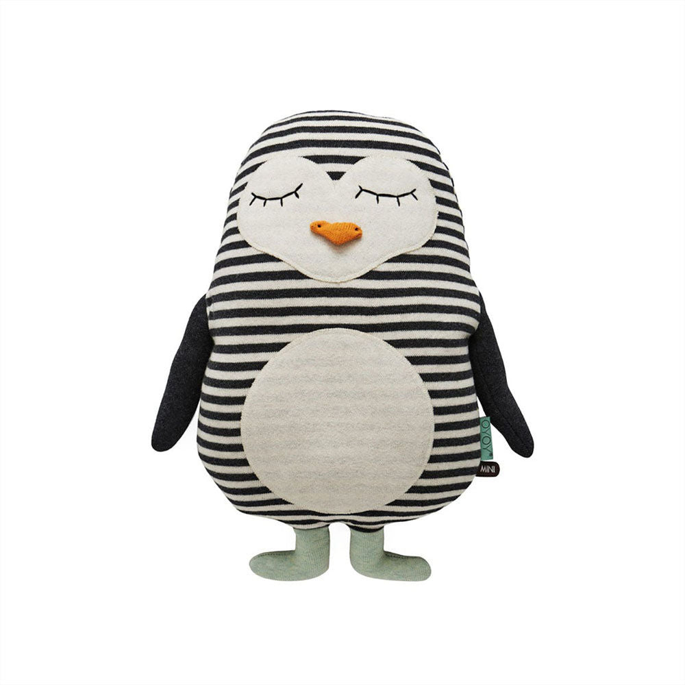 OYOY MINI Pinguin Pingo – Weiß / Schwarz