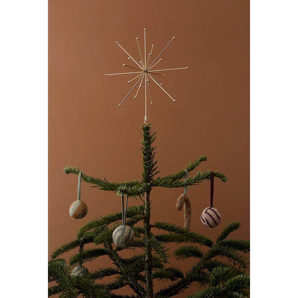 OYOY LIVING Christmas Ball-Set von 3 - Multi