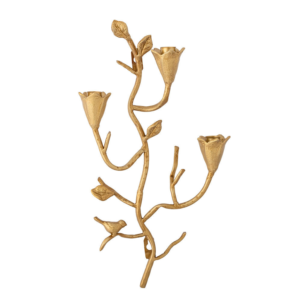 Candelabro de pared Creative Collection Trianon, Oro, Metal