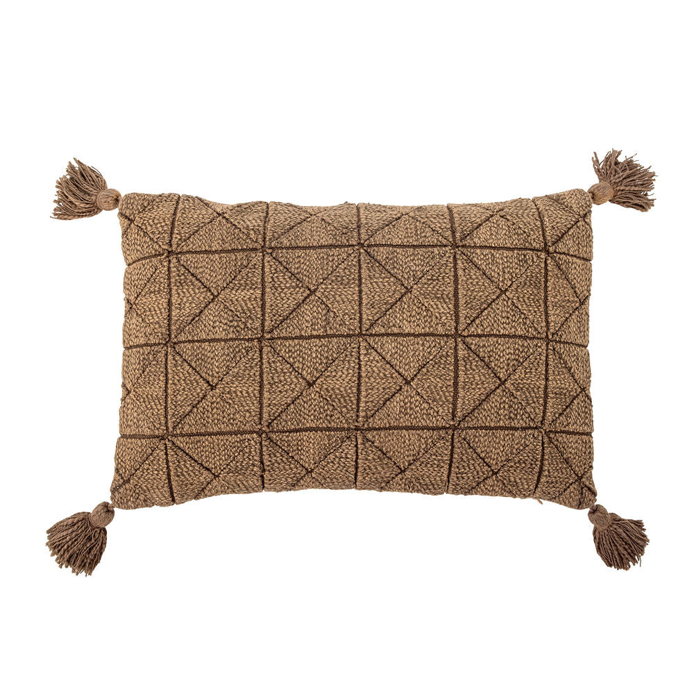 Bloomingville Coussin Auna, Marron, Coton